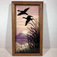 Vintage Reverse Glass