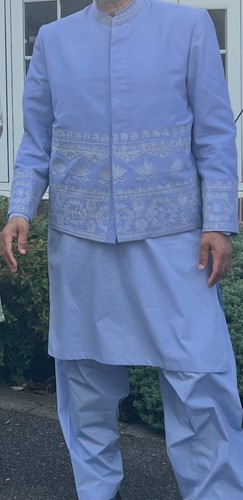 Three piece sherwani blazer - piece,