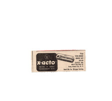 1954 Print Ad X-Acto Vizi-dome