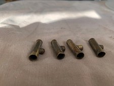 Original Lambretta set of four brass cable connectors for a Lambretta