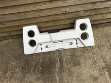 Plastic front panel / lamp surround X Johnston 142A 101T compact sweeper £80+VAT