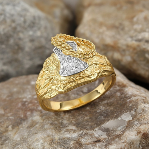 9ct yellow gold cubic - yellow, zirconia