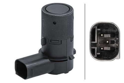 Hella pdc parking sensor black - parking,