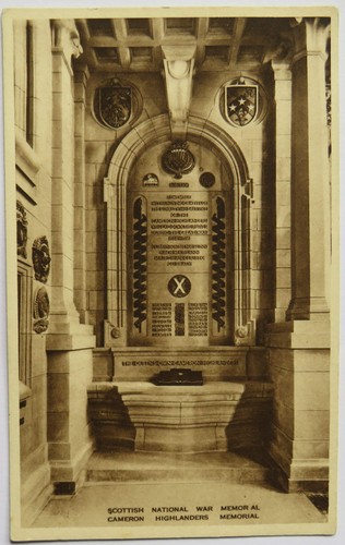 Vintage postcard scottish - postcard, of