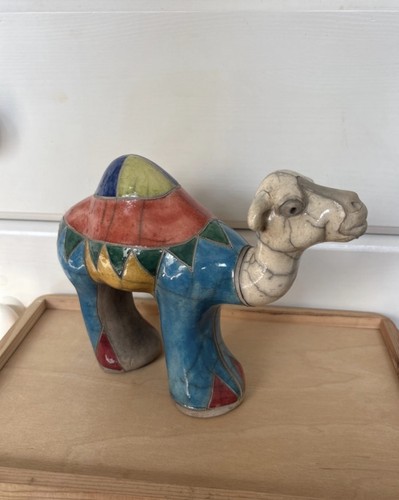 Vintage raku pottery - vintage,