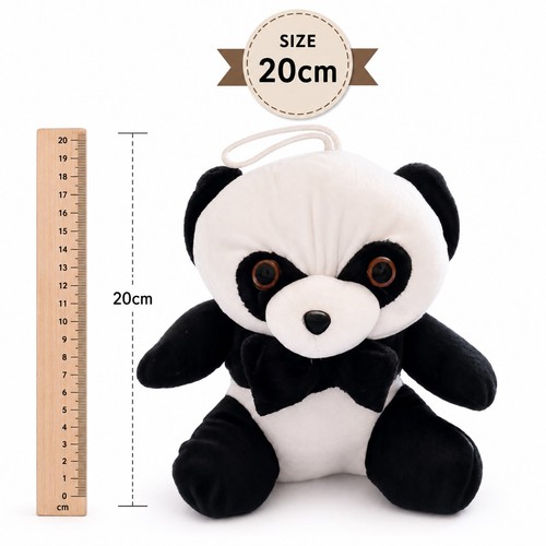 Cute panda plush toy - plush, with