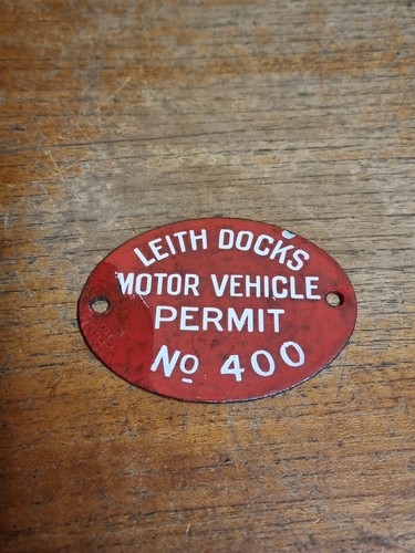 Vintage leigh docks motor - leigh,