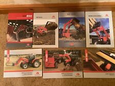 Massey Ferguson 800 & 900 series loaders brochures x 7 job lot
