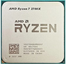 AMD Ryzen 7 2700X R7-2700X 3.7GHz 8Core 16Thr 105W Socket AM4 CPU Processors