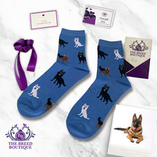 GERMAN SHEPHERD SOCKS X 2