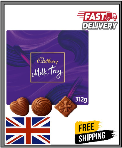 Cadbury milk tray - tray, chocolate
