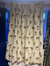 Beautiful Romo Interlined Curtains 167 cm drop x 100-193 cm wide. Pinch Pleats