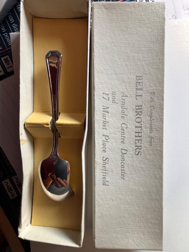Epns tea spoon box - spoon, in