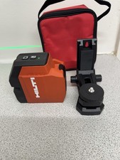 Hilti PM 2-LG Green Line Laser Level and Bracket with Case