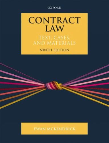 Contract law text - contract, cases