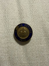 On War Service Badge