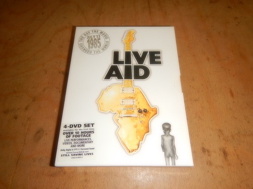 Live aid discs - aid., booklet
