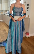 Evita - Sparkly Blue Prom