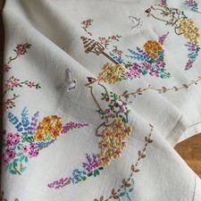 Vintage hand embroidered