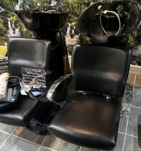 Black backwash unit with - unit,