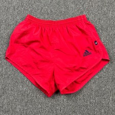 Adidas Shorts Mens W32 Red