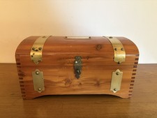 Antique Cedar Wood Keepsake