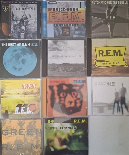 Disc cd bundle job - r.e.m.,