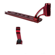 HPS PRO CUSTOM STUNT SCOOTER PURPLE DECK FLEX BRAKE GRIPTAPE BLUNT DISTRICT GRIT