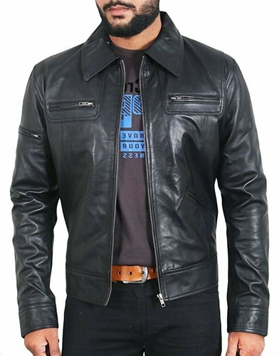 Luxury black leather jacket - luxury,