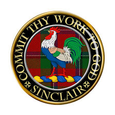 Sinclair Scottish Clan Pin