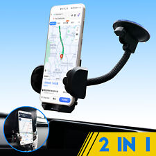 Universal Car Phone Stand Cradle Windscreen Mobile Holder Dashboard GPS Mount UK