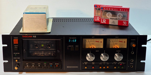Tascam 112 pro - cassette, tape