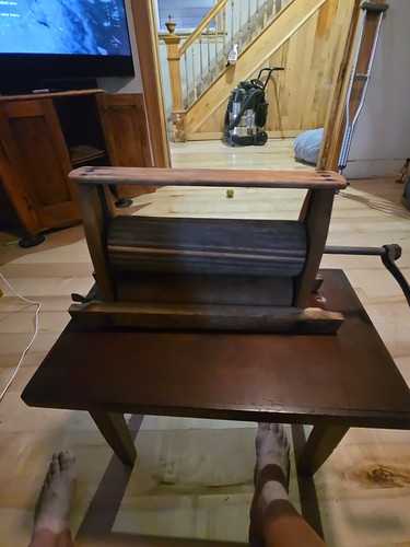 Antique wooden clothes - wooden,