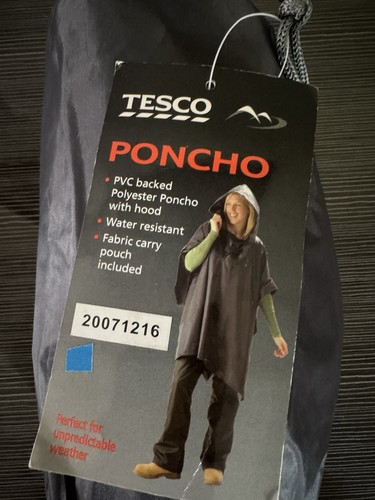 Tesco poncho pvc - tesco,
