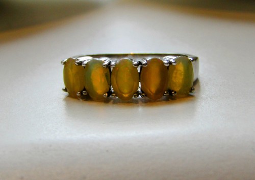 Ring jelly opal set - jelly, in