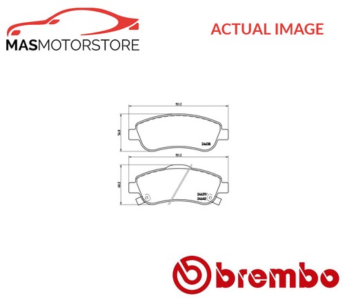 Brake pads set braking - brake, pad