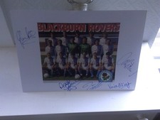 BLACKBURN ROVERS SIGNED TEAM