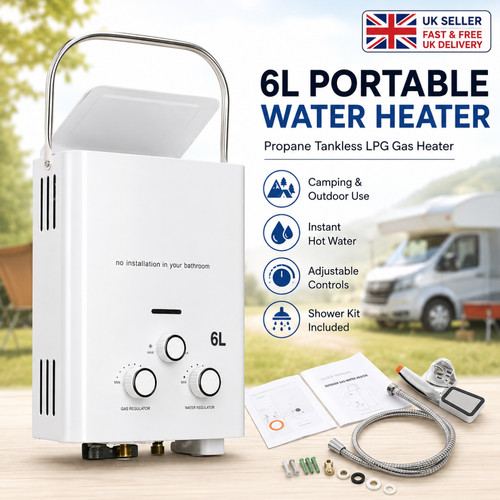 Portable water heater - 6l,