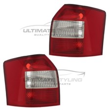 Audi A4 Rear Light 2001-2004 Avant Tail Lamp Back Lens 1 Pair Left & Right Hand