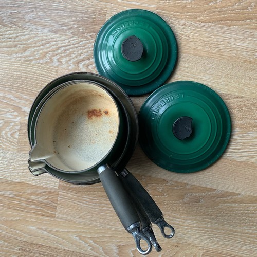Creuset vintage cast iron - le,