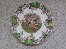 Vintage Sandwich Platter by Copeland Spode of England. Byron Series No. 1 (2)