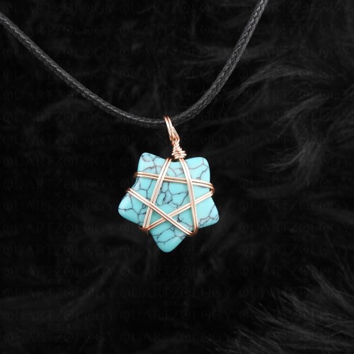 Blue howlite wire - wire, wrap