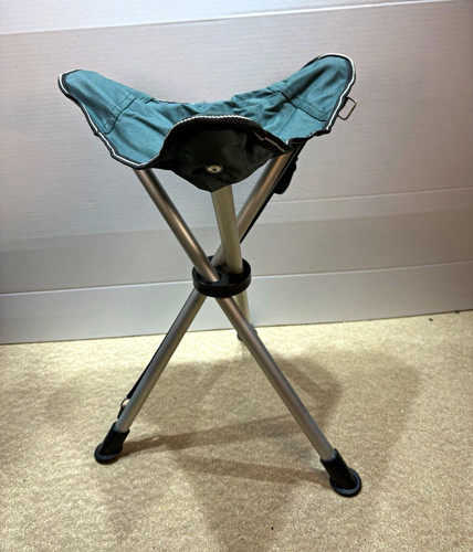 Green foldable tripod - green,