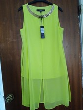 Ladies Bright Yellow Star By Julian Macdonald Blouse Top Size 12 Bnwt £39 