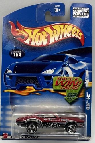2001 hot wheels olds - wheels, 442