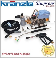 Kranzle K7/122TS Pressure Washer GOLD PACKAGE – Auto Stop / Start