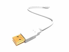 WHITE USB CABLE CHARGER FOR TRIA BEAUTY HAIR REMOVAL LASER PRECISION