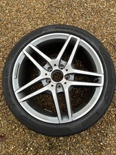 mercedes new alloy wheel and part used tyre size 265 35