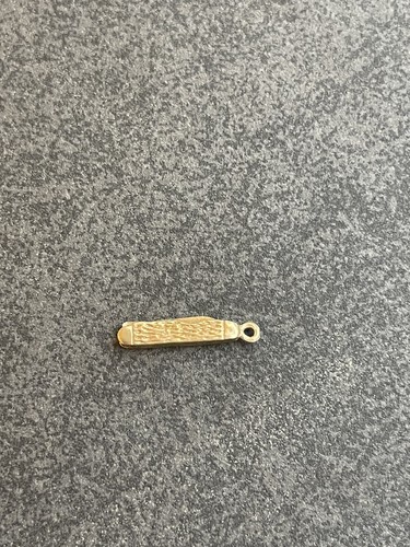 Vintage 9ct gold penknife - vintage,