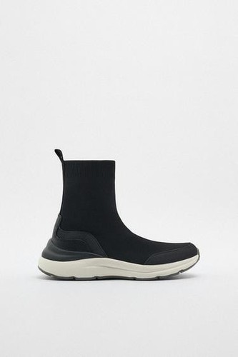 Nwt zara black - fabric, high